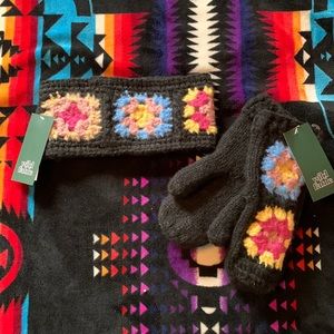 Target Wild Fable mittens and hat set